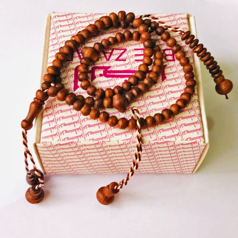 100 Beads Indonesian Sea Wood Tasbih TS-64-2